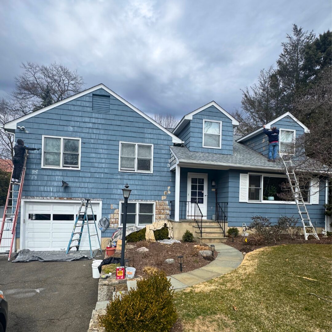 Exterior painting in Darien CT