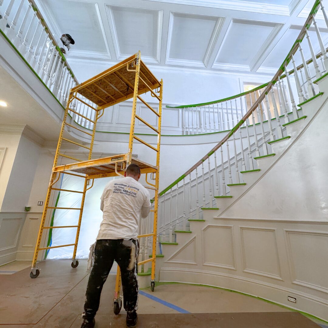Interior painting in Weston CT